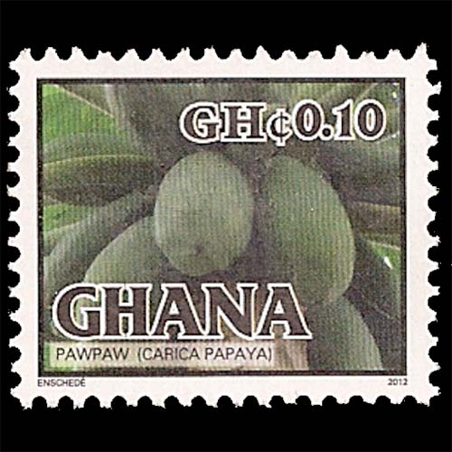 Ghana postage - Carica papaya (Papaya)