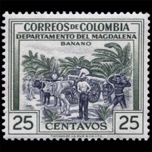 Colombia postage - Musa X paradisiaca (Banana)