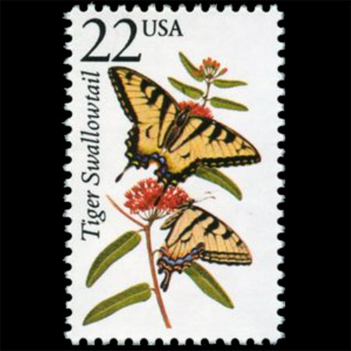 United States postage - Papilio glaucus (Eastern tiger swallowtail)