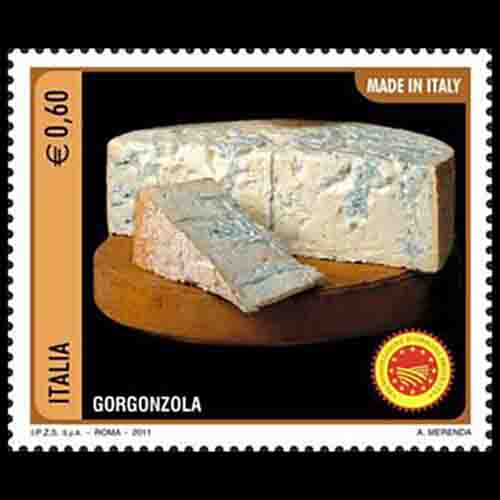Italy postage - Penicillium roqueforti (Gorgonzola cheese)