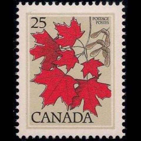 Canada postage - Acer saccharum (Sugar maple)