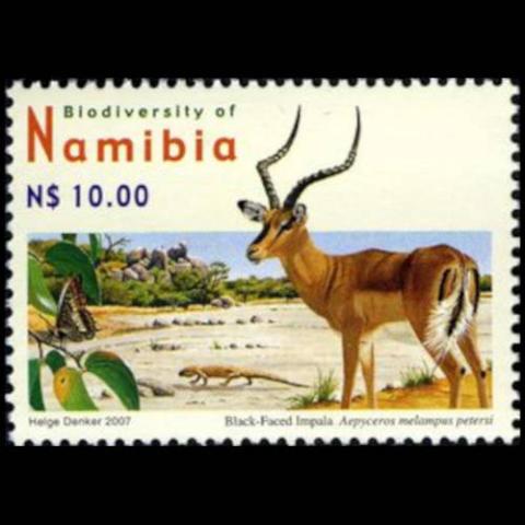 Namibia postage - Aepyceros melampus (Impala)