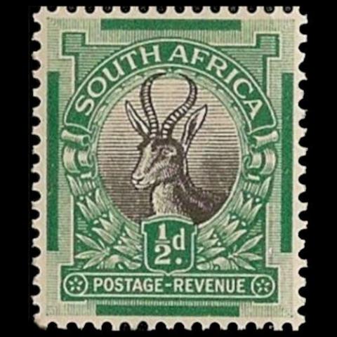 South Africa postage - Antidorcas marsupialis (Springbok)