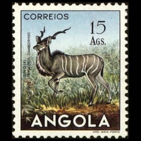 Angola postage - Tragelaphus strepsiceros (Greater kudu)