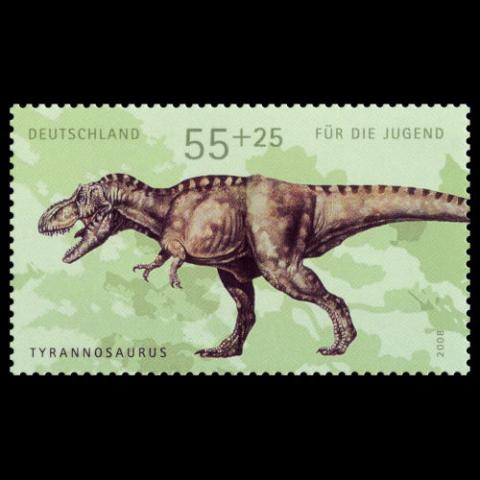 Germany postage - Tyrannosaurus rex