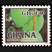 Ghana postage - Mangifera indica (Mango)